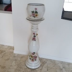 Mario Moretto Italian Pedestal Plant Stand